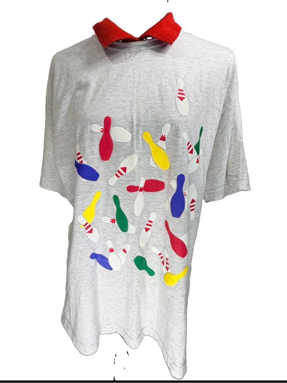 Morning Sun polo bowling shirt, Women’s large. Vintage